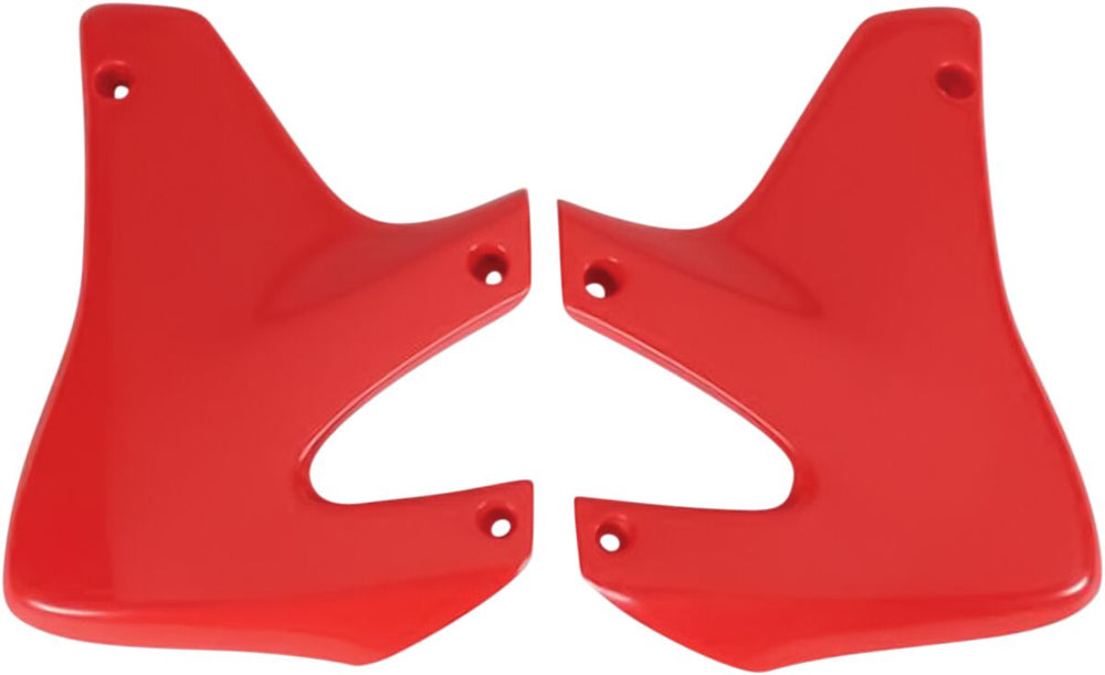 UFO Radiator Scoops - Honda XR650R 2000-06 - Red