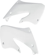 UFO Radiator Scoops - Honda CR 125/250 1997-99 - White