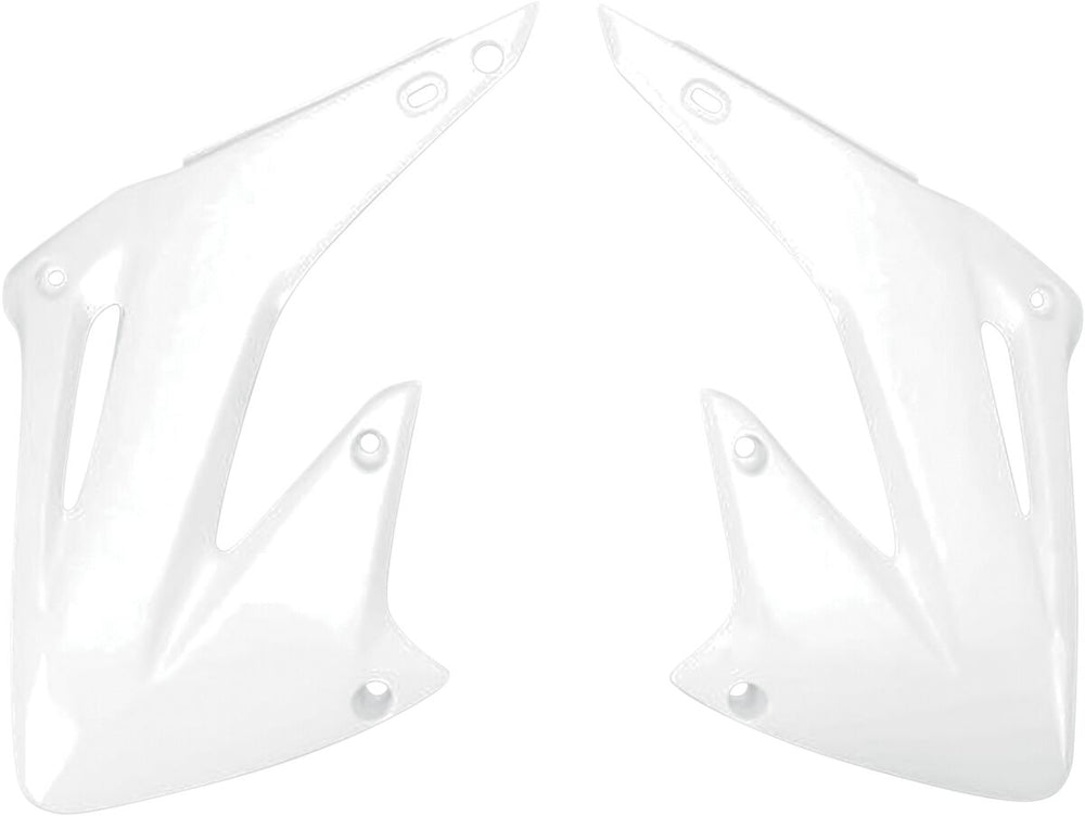 UFO Radiator Scoops - Honda CR 125/250 2002-07 - White