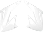 UFO Radiator Scoops - Honda CR 125/250 2002-07 - White