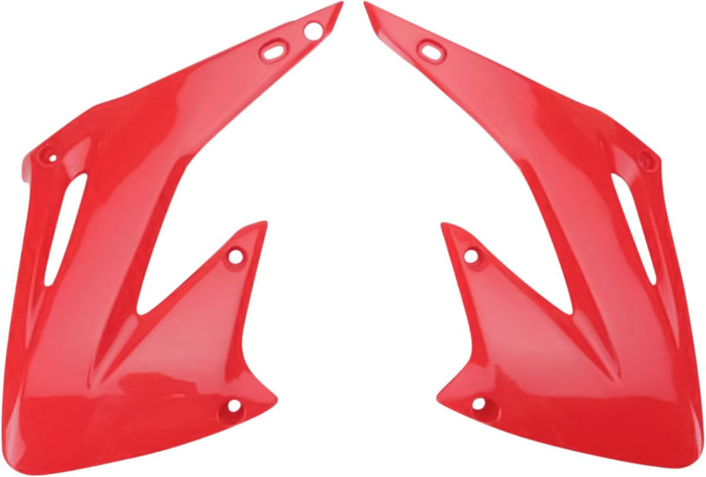 UFO Radiator Scoops - Honda CR 125/250 2002-07 - Red