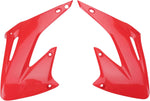 UFO Radiator Scoops - Honda CR 125/250 2002-07 - Red