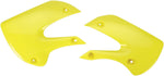 UFO Radiator Scoops - Suzuki RM65 2003-05 - Yellow