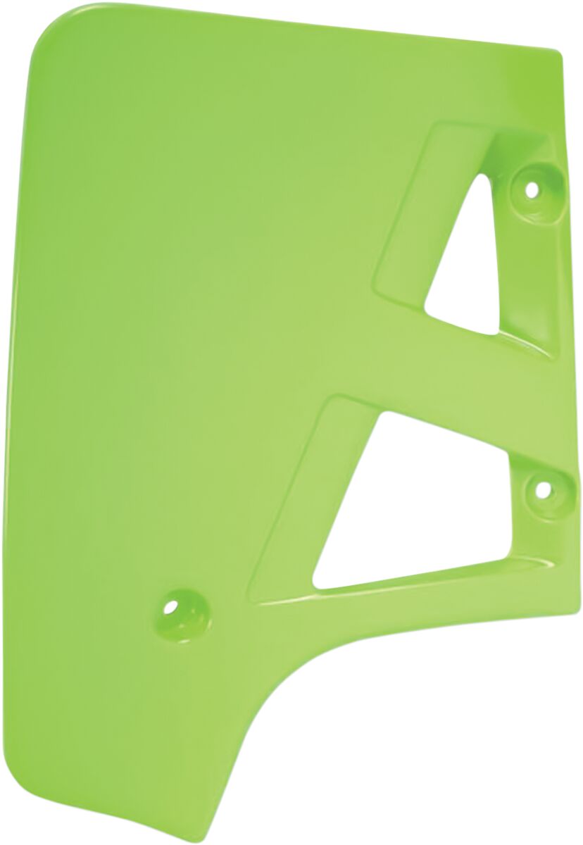 UFO Radiator Scoops - Kawasaki KX 125/250/500 1987 - Green