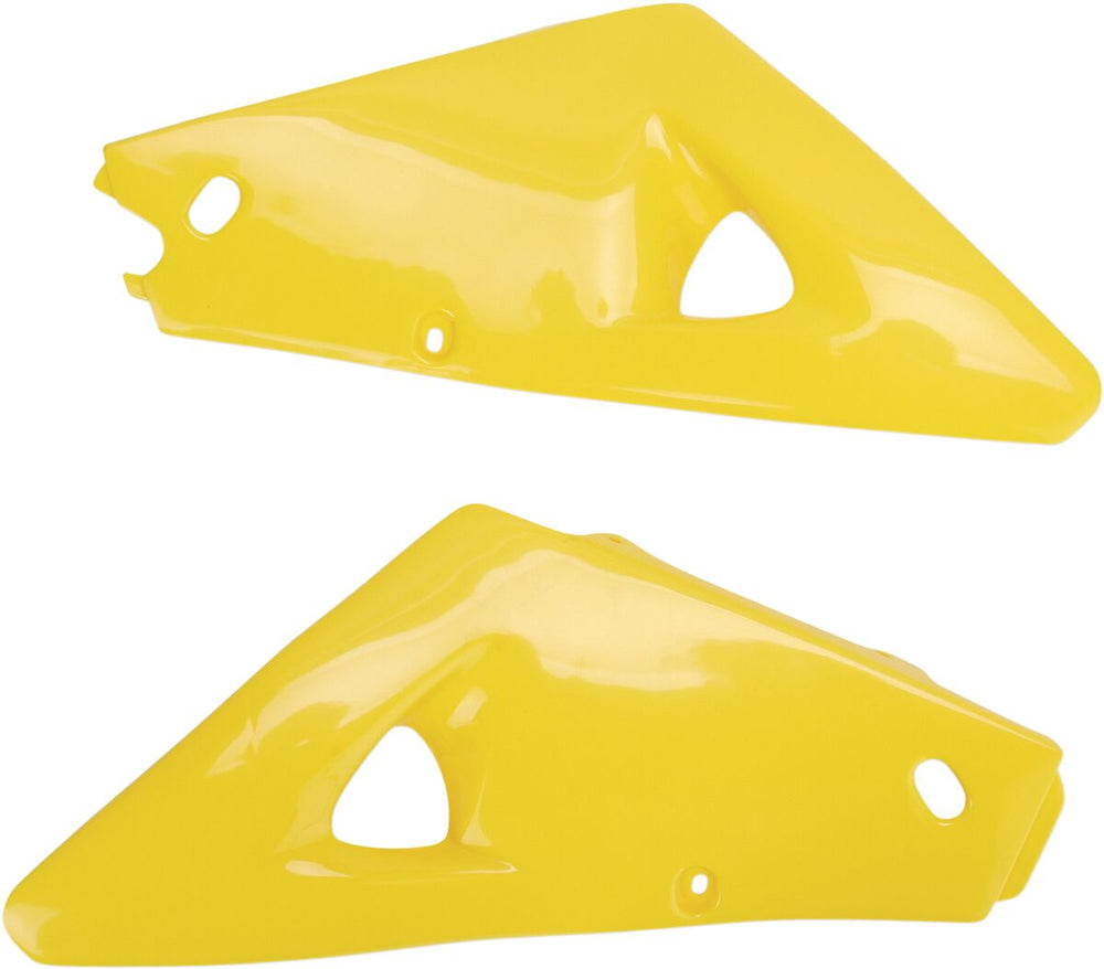 UFO Upper Radiator Scoops - Husqvarna CR/WR 125/250 2005 - Yellow
