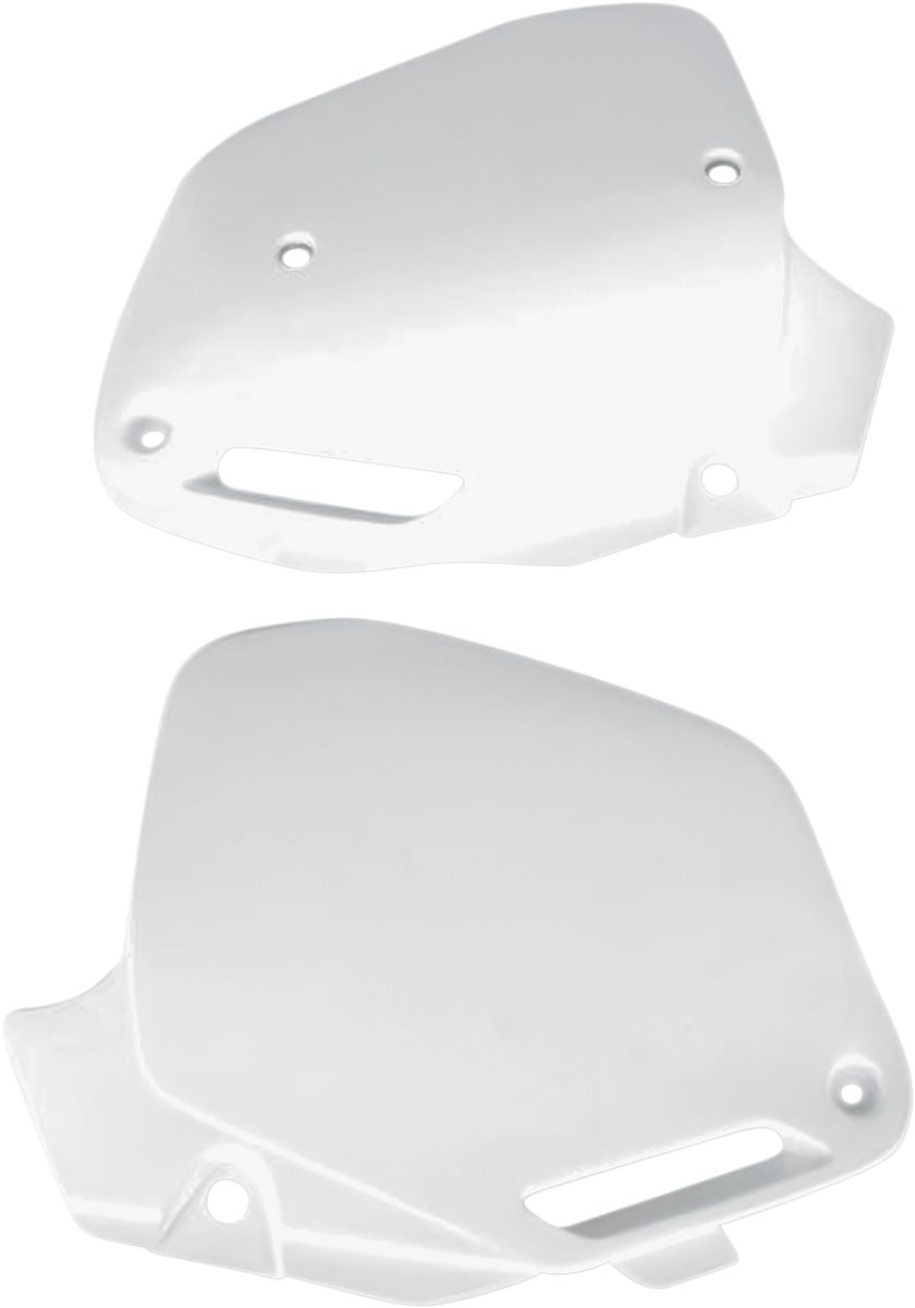 UFO Side Panels - Honda CR125 1991-92, CR250 1990-91, CR500 1991-2001 - White