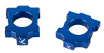 Kite Light Axle Blocks - Suzuki RM250 2000-2012 - Blue