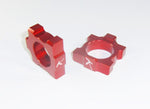Kite Light Axle Blocks - Suzuki RM250 2000-2012 Red