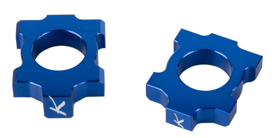 Kite Light Axle Blocks - Yamaha YZF450 2003-2008 - Blue