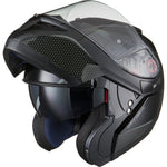 Black Optimus SV Max Vision Flip Front Motorcycle Helmet