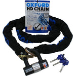Oxford HD Heavy Duty Motorbike 2m Chain &amp; Lock