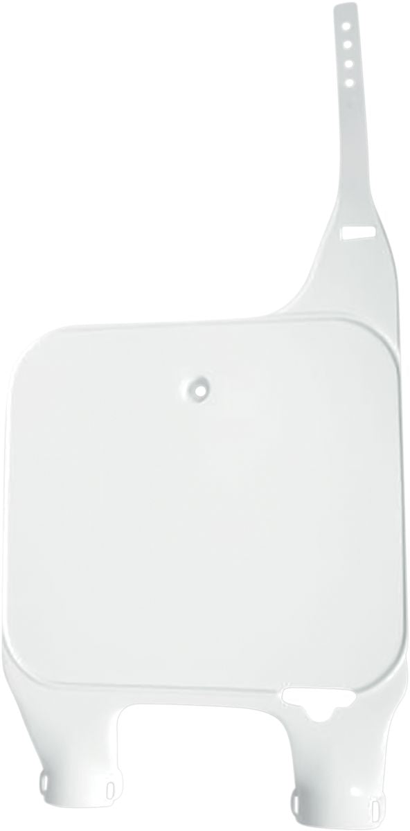 UFO Front Number Board - Honda CR 125/250/500 1990-94 - White