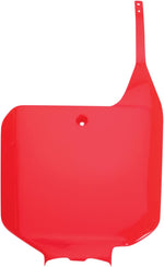 UFO Front Number Board - Honda CR 125/250 1995-99, CR500 1995-2001 - Red