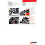 Scorpion RP-1 GP Carbon Round Exhaust For Kawasaki Z1000 2010-2013