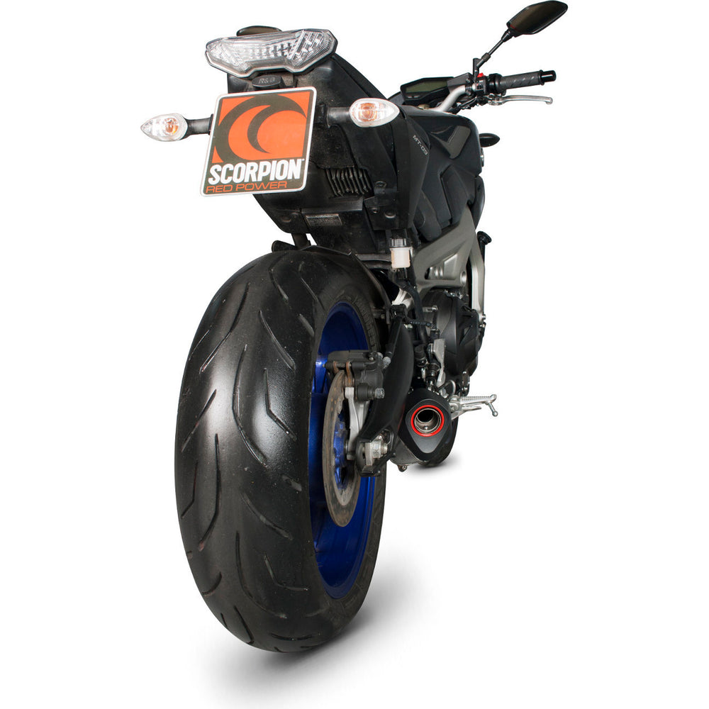 Scorpion Serket Taper Carbon Oval Exhaust - Yamaha MT-09 2013 - 2020