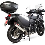 Scorpion Serket Parallel Stainless Oval Exhaust For Suzuki V-Strom 1000 2014-2019