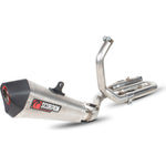 Scorpion Serket Taper Stainless Oval Exhaust For Suzuki Gladius 650 2009-2016