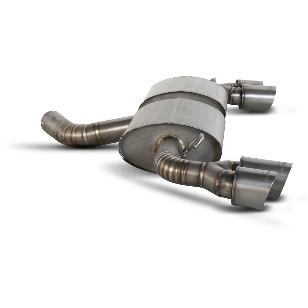 Scorpion Exhaust Cat-Back Titanium Quad Daytona - Audi TT S MK2 2008 - 2014