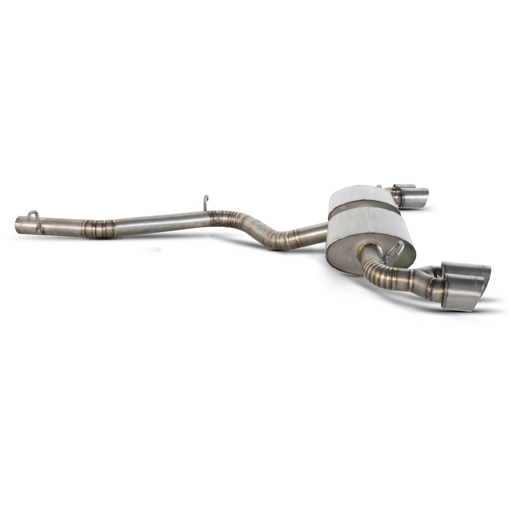 Scorpion Exhaust Cat-Back Titanium Quad Daytona - Audi TT S MK2 2008 - 2014