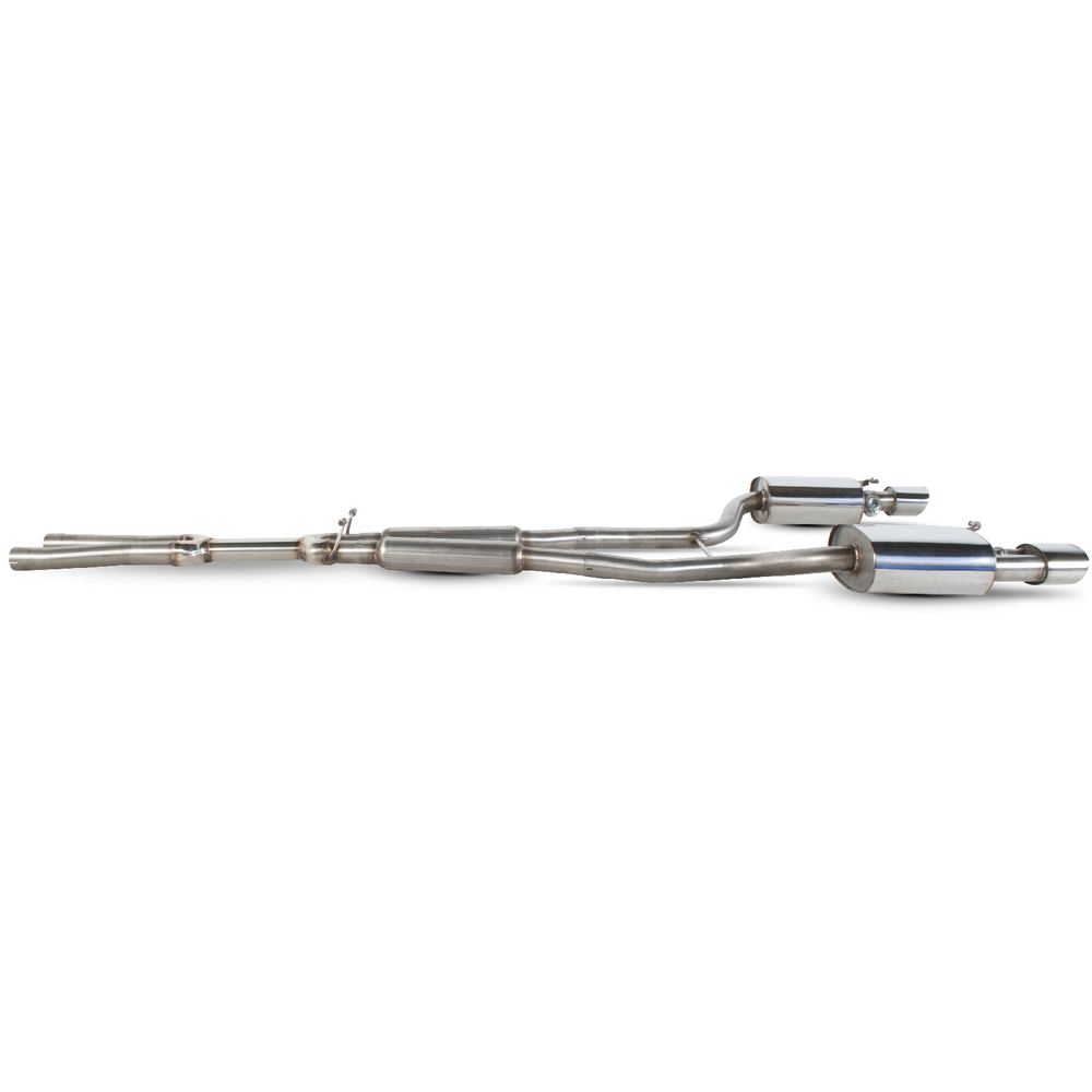 Scorpion Exhaust Cat-Back (Res) Twin Evo R - Audi RS4 4.2 V8 B7 2006-2008