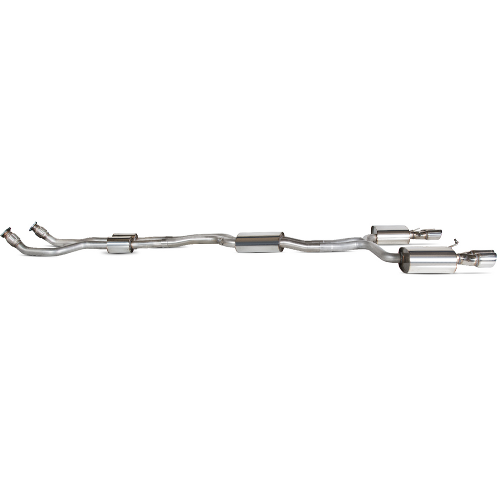 Scorpion Exhaust Cat-Back Quad Daytona BLK - Audi S4 3.0 TFSI V6 Quattro & Avant B8 & B8.5 09+