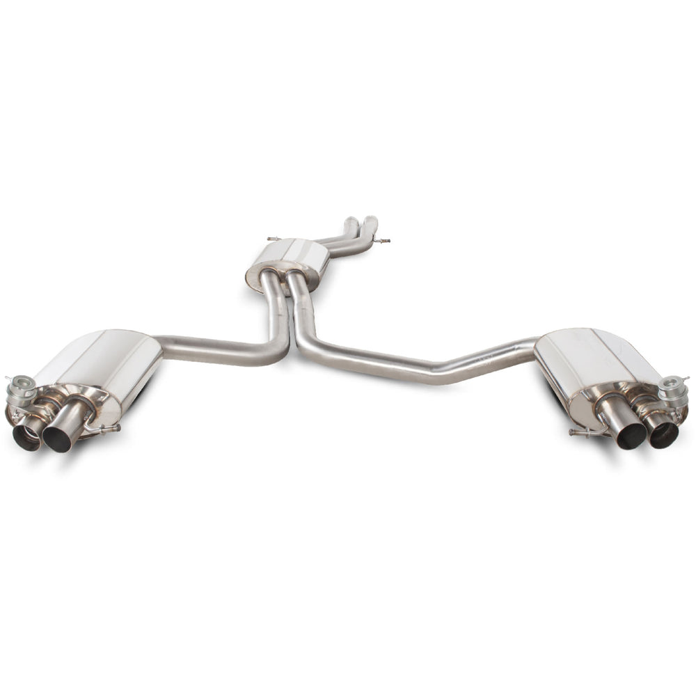 Scorpion Exhaust Half System - Audi RS4 B8 4.2 FSI Quattro Avant 2012 - 2015