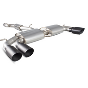 Scorpion Exhaust Cat-Back (Res) Quad Daytona BLK - Audi S3 2.0T 8V 3 Door & Sportback 13+