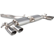Scorpion Exhaust Cat-Back (Valved) Quad Monaco - Audi S3 2.0T 8V 3 Door & Sportback 13 - 16