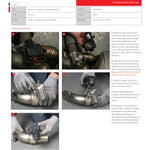 Scorpion Exhaust Cat-Back (Valved) Quad Daytona BLK - Audi S3 2.0T 8V 3 Door & Sportback 2013 - 2016