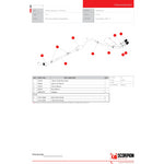 Scorpion Exhaust Turbo-Back + Sports Cat Twin Daytona BLK - Audi RS3 2011-2012