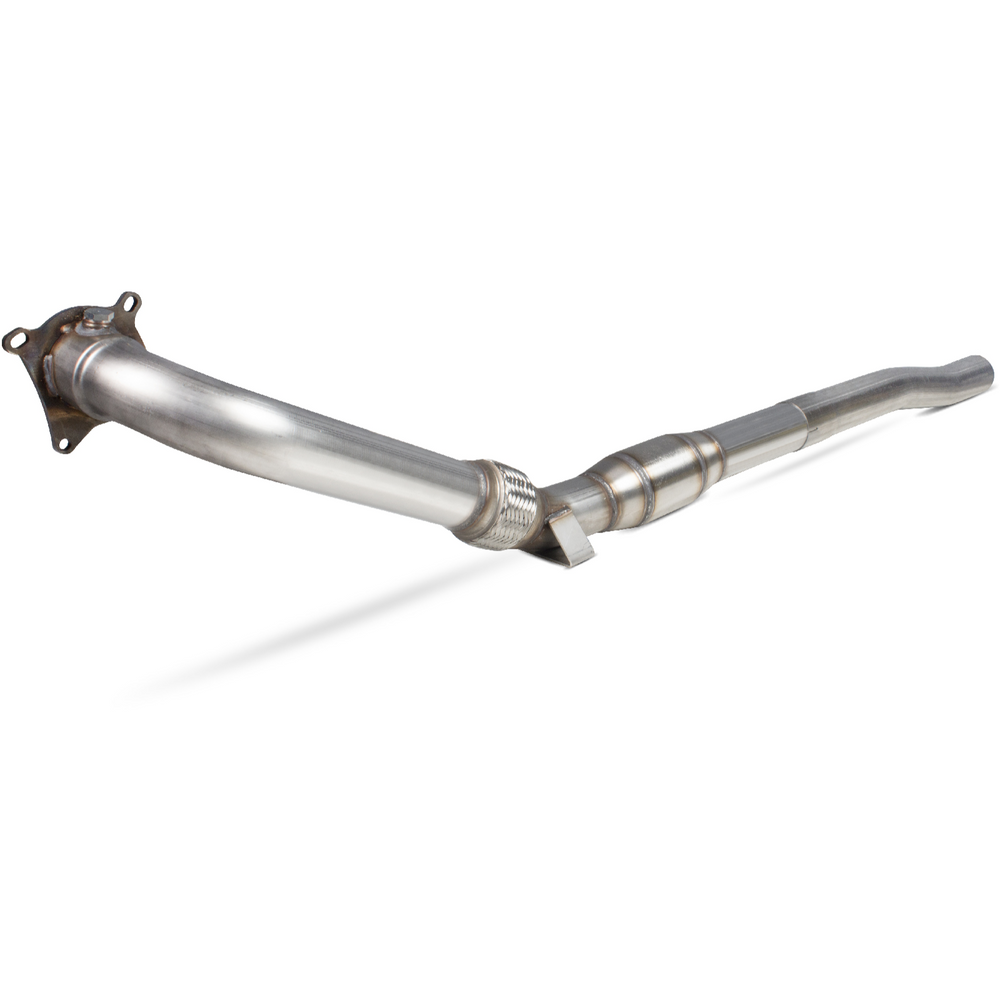 Scorpion Exhaust Turbo-Back System + Sports Cat Twin Daytona - Audi TT MK2 2.0 TFSi 06+