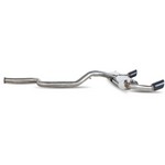 Scorpion Exhaust Cat-Back Twin Daytona BLK - Ford Focus MK2 RS 2009 - 2011