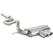 Scorpion Exhaust Cat-Back (Res) Twin Serket - Ford Focus MK3 ST 250 Hatch 12+