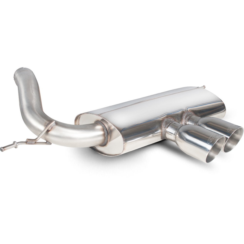 Scorpion Exhaust Cat-Back (Res) Twin Daytona - Ford Focus MK3 ST 250 Estate 2012 - 2018