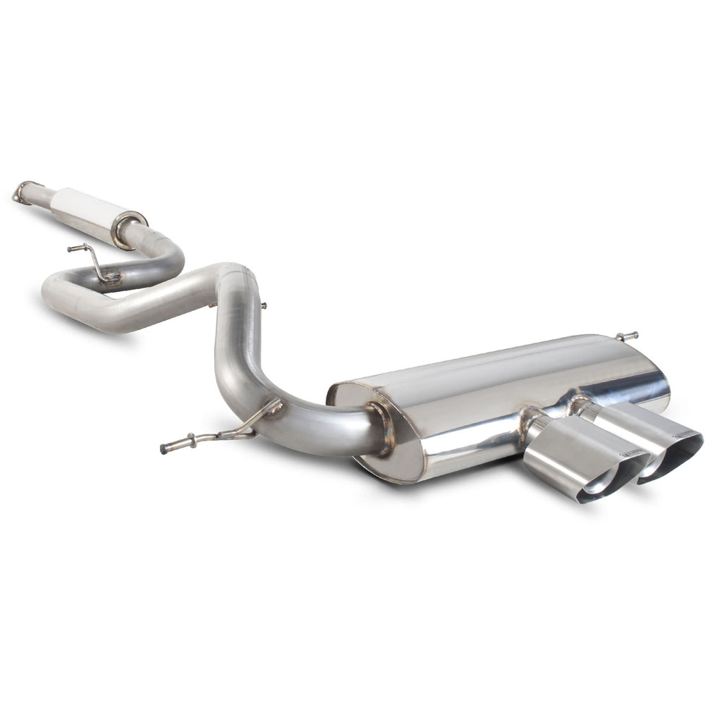 Scorpion Exhaust Cat-Back (Res) Twin Serket - Ford Focus MK3 ST 250 Estate 12+