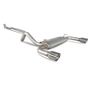 Scorpion Exhaust Cat-Back Twin Daytona - Fiat 500 Abarth 1.4 Turbo 2008 - 2018