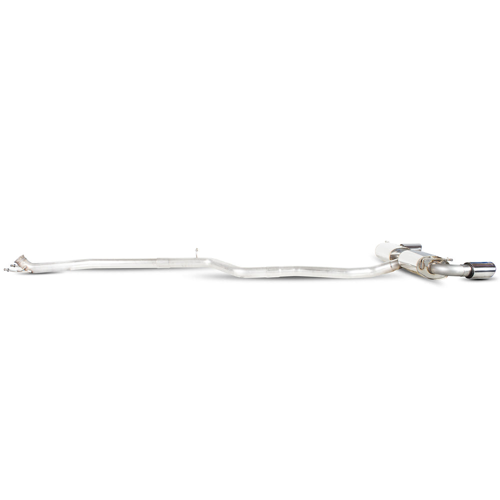 Scorpion Exhaust Cat-Back Twin Evo - Mercedes A-Class A180 Sport (Petrol) 2012 - 2015