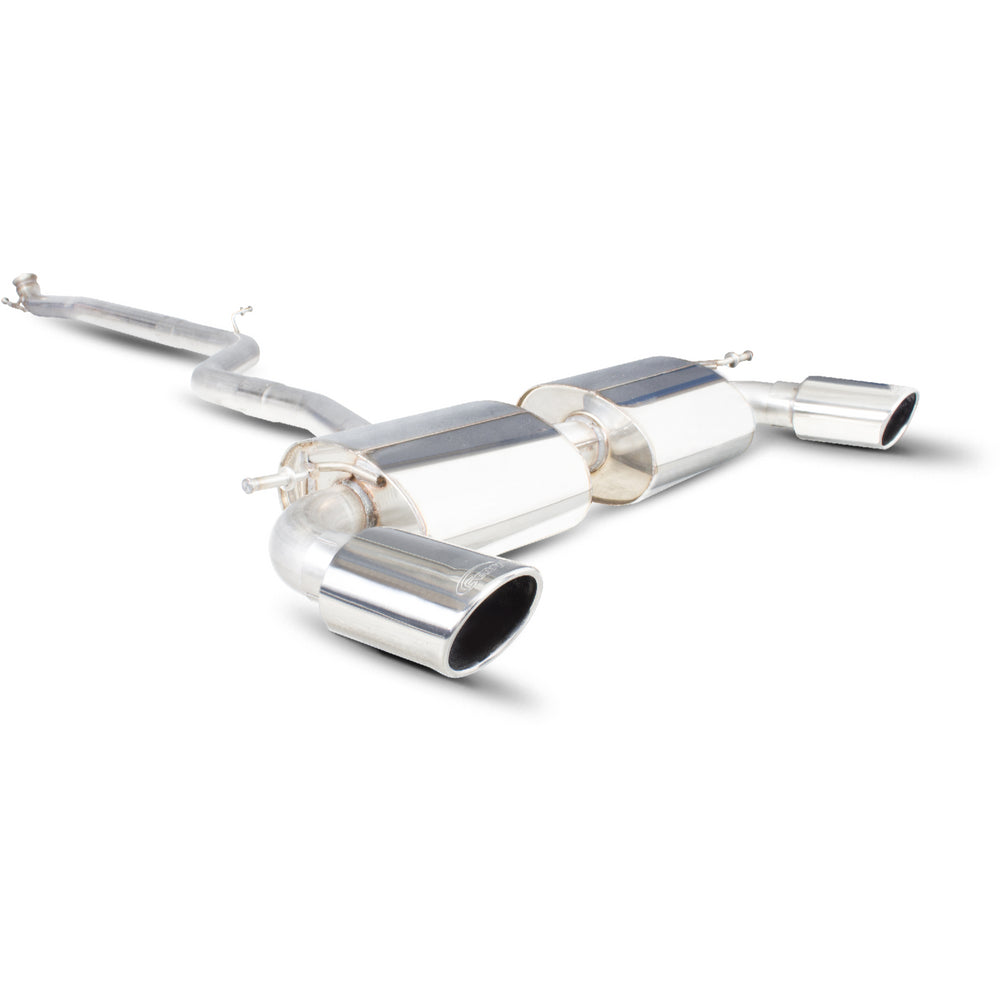 Scorpion Exhaust Cat-Back Twin Evo BLK - Mercedes A-Class A250 AMG 4MATIC 2013 - 2015