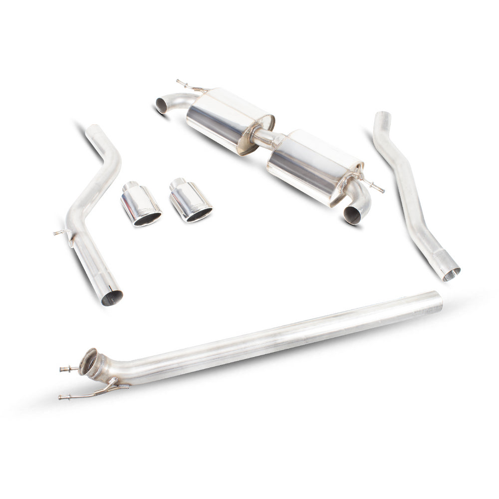 Scorpion Exhaust Cat-Back Twin Evo BLK - Mercedes A-Class A250 AMG 4MATIC 2013 - 2015