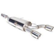 Scorpion Exhaust Cat-Back (Res) Twin Daytona - Renault Clio MK2 2.0 182 2003 - 2006