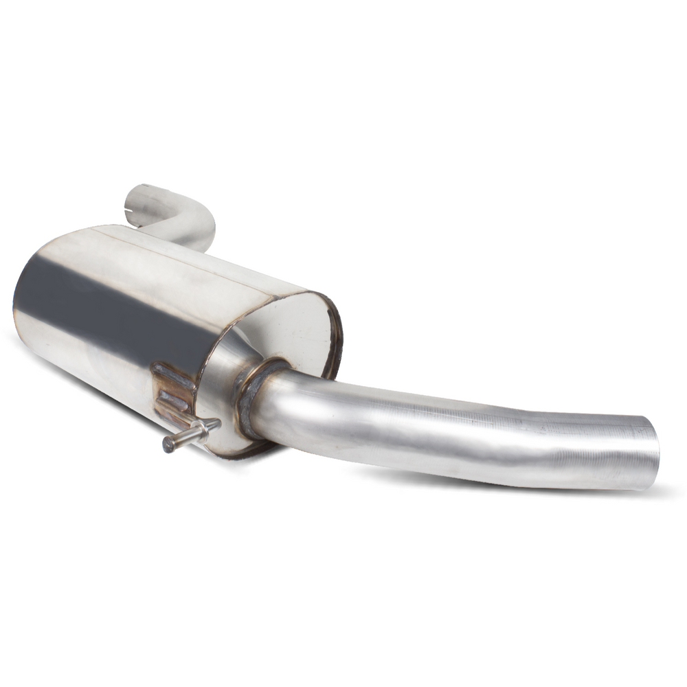 Scorpion Exhaust Cat-Back Twin Daytona BLK - Seat Leon Cupra R 2.0 TSI 265 PS 2010 - 2012
