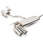 Scorpion Exhaust Cat-Back (Resonated) Twin STW - Volkswagen Scirocco 1.4/2.0 TSI & 2.0 TDI 2008 - 2015