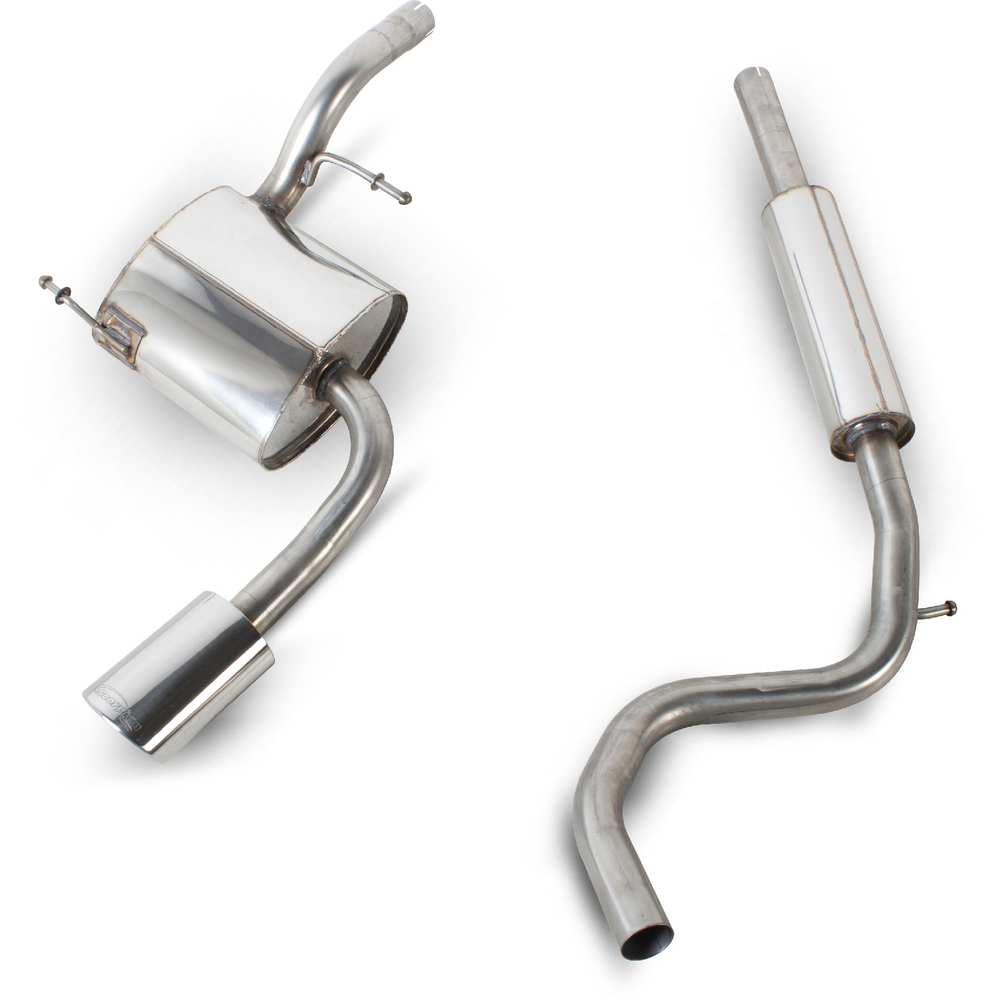 Scorpion Exhaust Cat-Back (Resonated) - Seat Arosa 1.4 16v Sport 98-05
