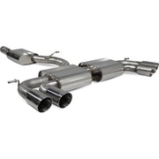 Scorpion Exhaust Cat-Back (Resonated) Quad Daytona - Volkswagen Golf MK7 R 2014 - 2016