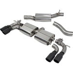Scorpion Exhaust Cat-Back (Resonated) Quad Daytona BLK - Volkswagen Golf MK7 R 2014 - 2016