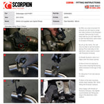 Scorpion Exhaust Cat-Back (Resonated) Quad Daytona BLK - Volkswagen Golf MK7 R 2014 - 2016