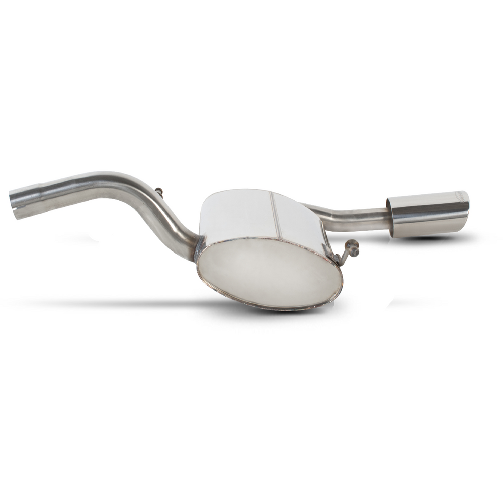 Scorpion Exhaust Rear Silencer Evo - Volkswagen Lupo 1.4 16v Sport 1998 - 2005