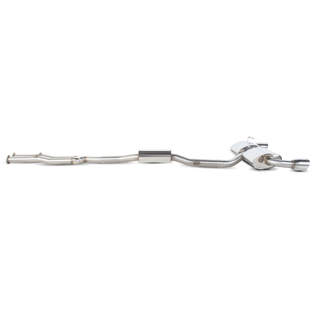 Scorpion Exhaust Full Resonated System Twin Daytona - Volkswagen Golf MK4 R32 03-05