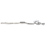 Scorpion Exhaust Full Resonated System Twin Daytona - Volkswagen Golf MK4 R32 03-05