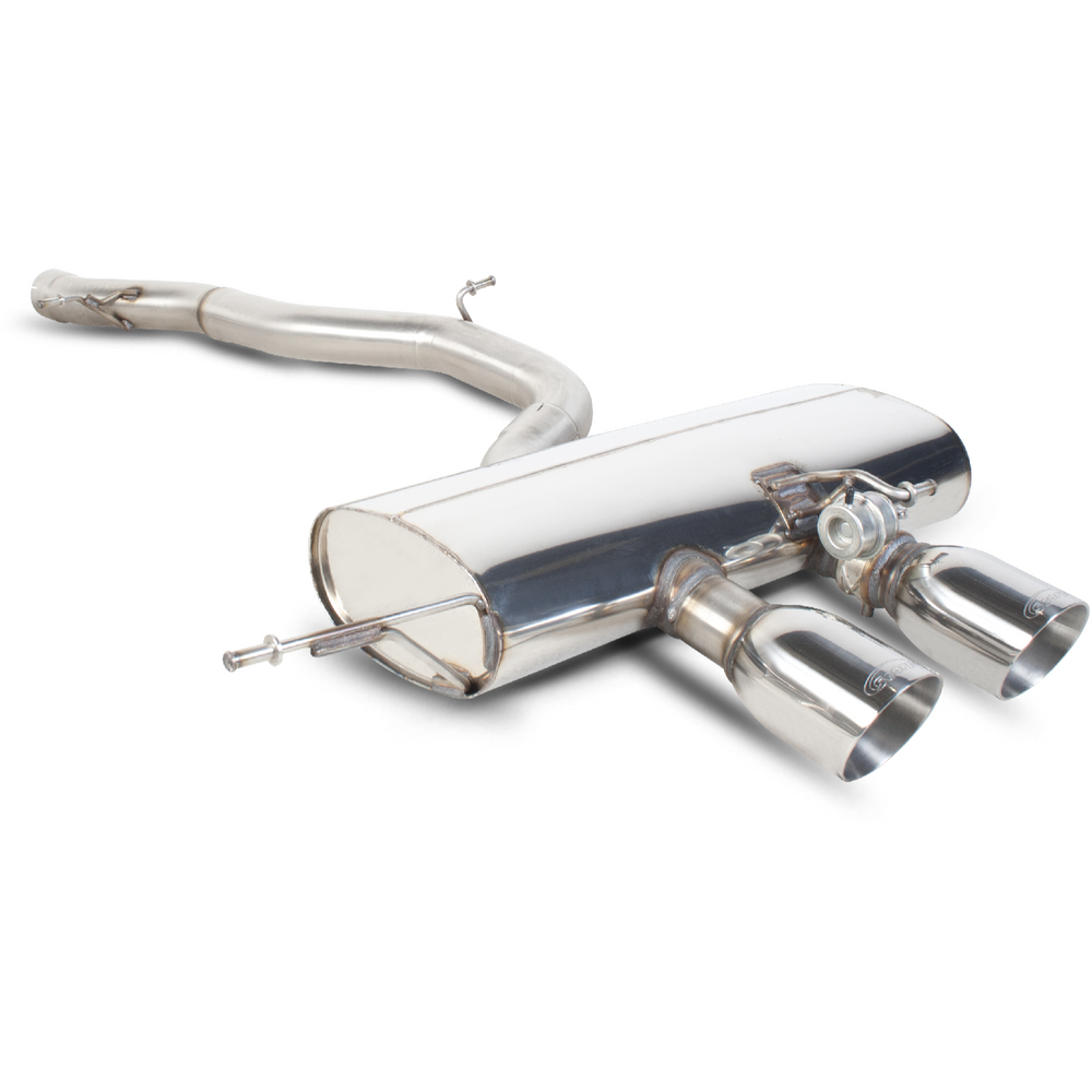 Scorpion Exhaust Turbo-Back + Sports Cat Twin Daytona - Volkswagen Golf MK6 R 2.0 TSI 09-13